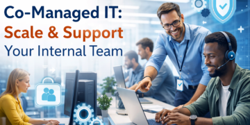 Co-managed IT for team support