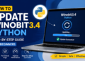 How to Update Winobit3.4 Python