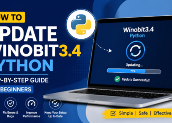 How to Update Winobit3.4 Python