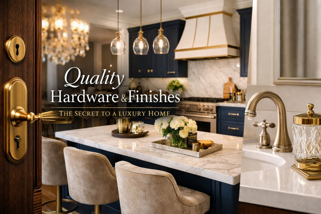 quality hardware luxury home aesthetic