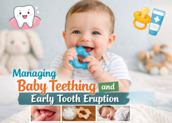 managing baby teething and early tooth eruption