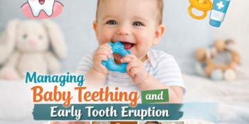 managing baby teething and early tooth eruption
