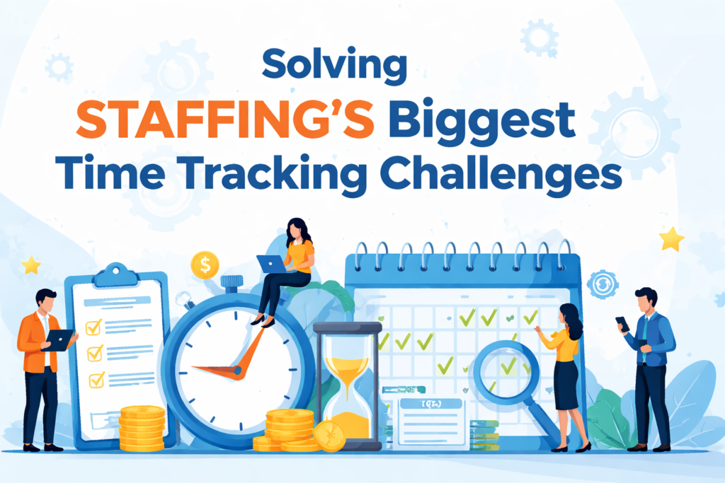 staffing time tracking challenges
