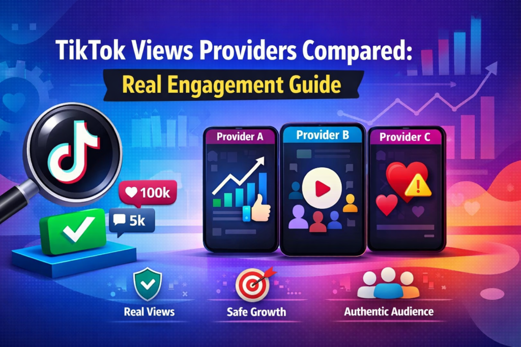 TikTok views providers compared