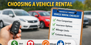 vehicle rental checklist