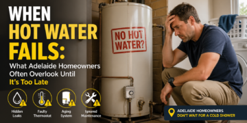 hot water fails Adelaide