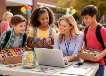 online candy bar fundraisers for schools