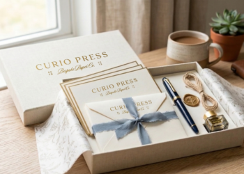 personalized stationery gift box ideas