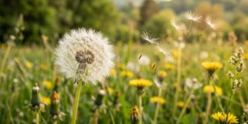 dandelion seeds