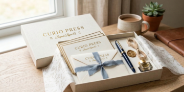 personalized stationery gift box ideas