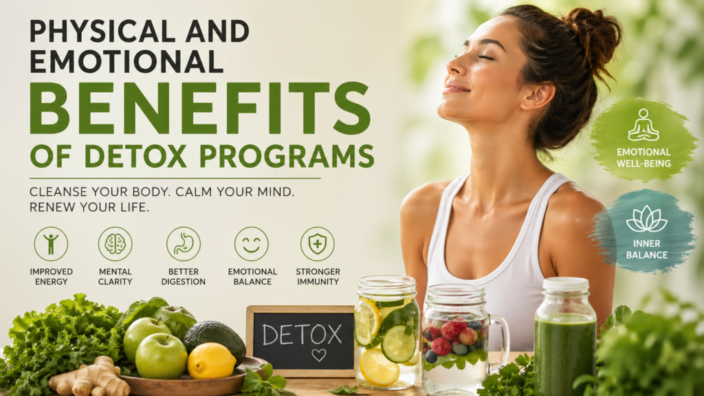 physical and emotional benefits of detox programs