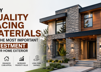 quality facing materials for home exterior