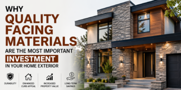 quality facing materials for home exterior