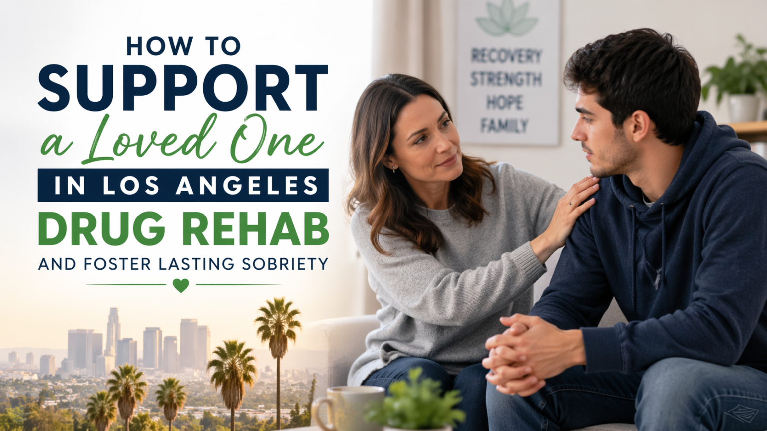 Support a Loved One in Los Angeles Drug Rehab