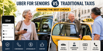 uber for seniors vs traditional taxis