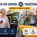 uber for seniors vs traditional taxis