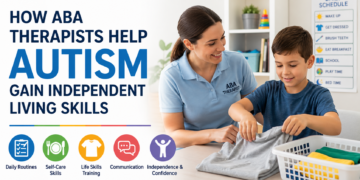 ABA therapists help autism gain independent living skills