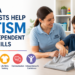 ABA therapists help autism gain independent living skills