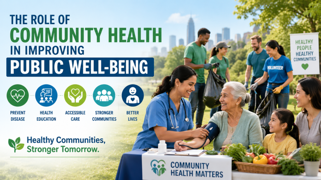 Community Health and Its Role in Public Well-Being