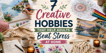 Creative hobbies to beat stress at home