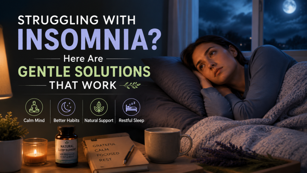 Gentle Solutions for Insomnia