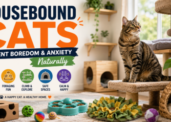 How to Prevent Boredom and Anxiety in Housebound Cats