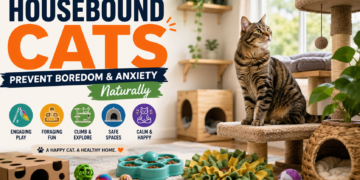 How to Prevent Boredom and Anxiety in Housebound Cats