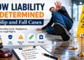 How Liability Is Determined in Slip and Fall Cases
