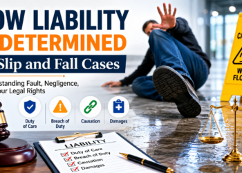 How Liability Is Determined in Slip and Fall Cases