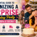 Surprise birthday party planning guide