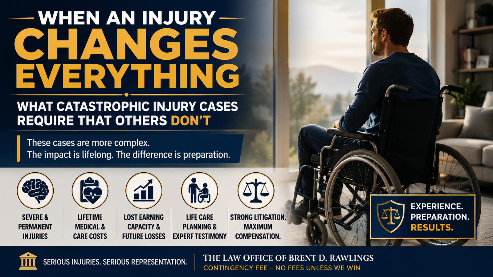 What Catastrophic Injury Cases Require That Others Don't