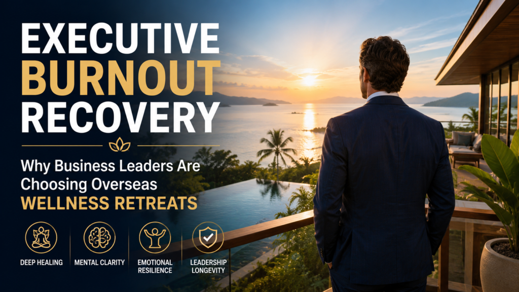 Why Business Leaders Are Turning to Overseas Wellness Retreats for Burnout Recovery
