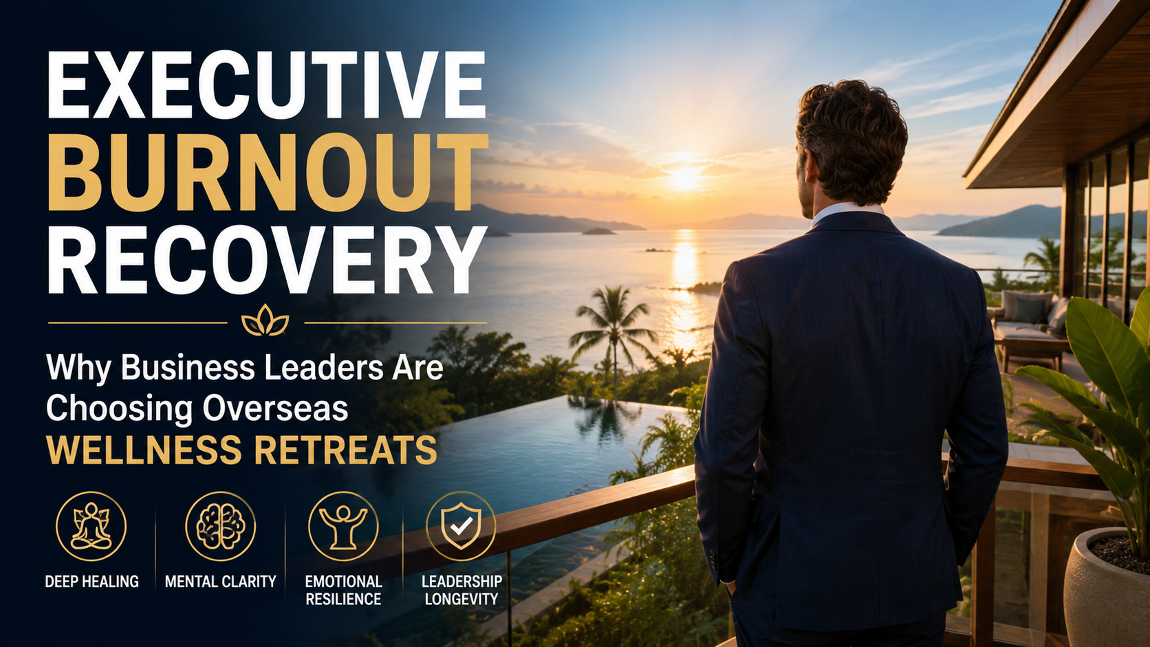 Why Business Leaders Are Turning to Overseas Wellness Retreats for Burnout Recovery