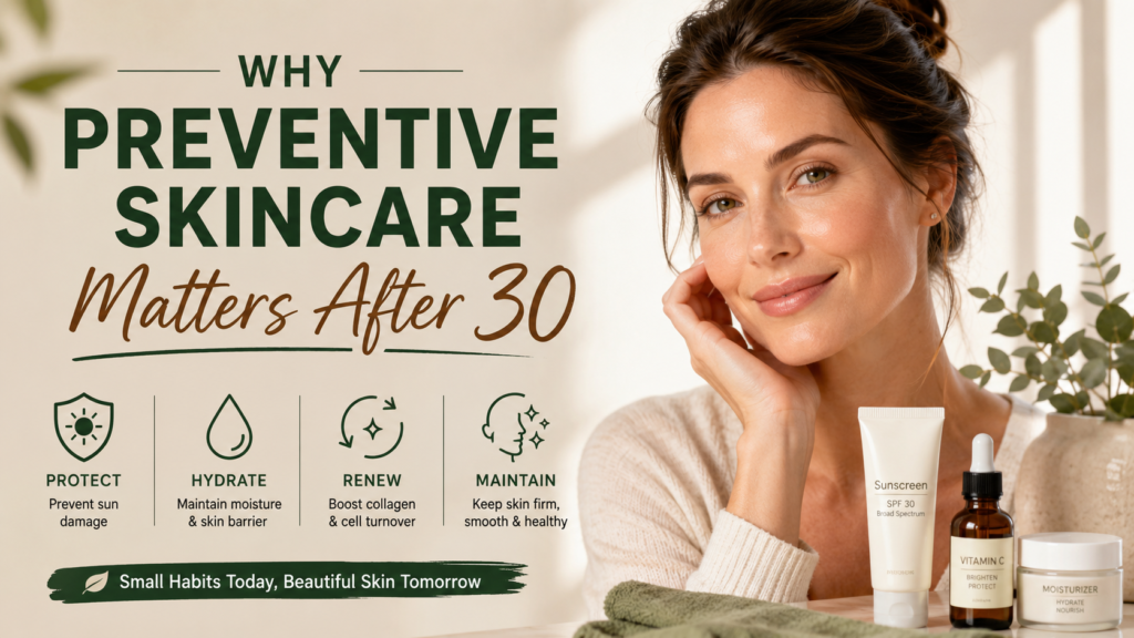 Why Preventive Skincare Matters After 30