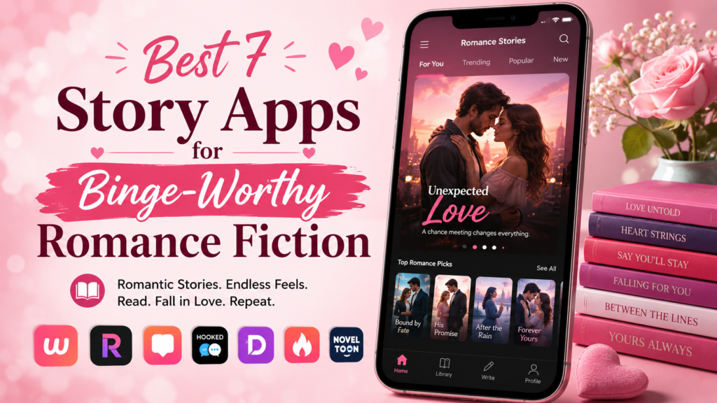 best story apps for romance fiction