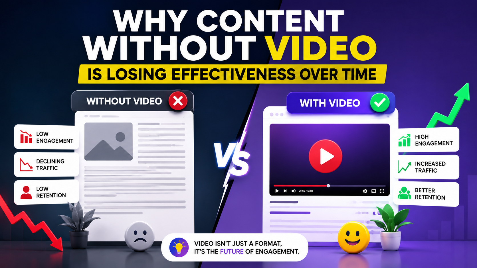 content without video