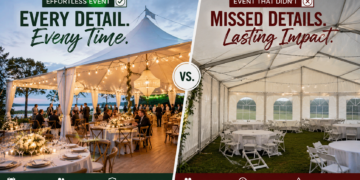 effortless tented events