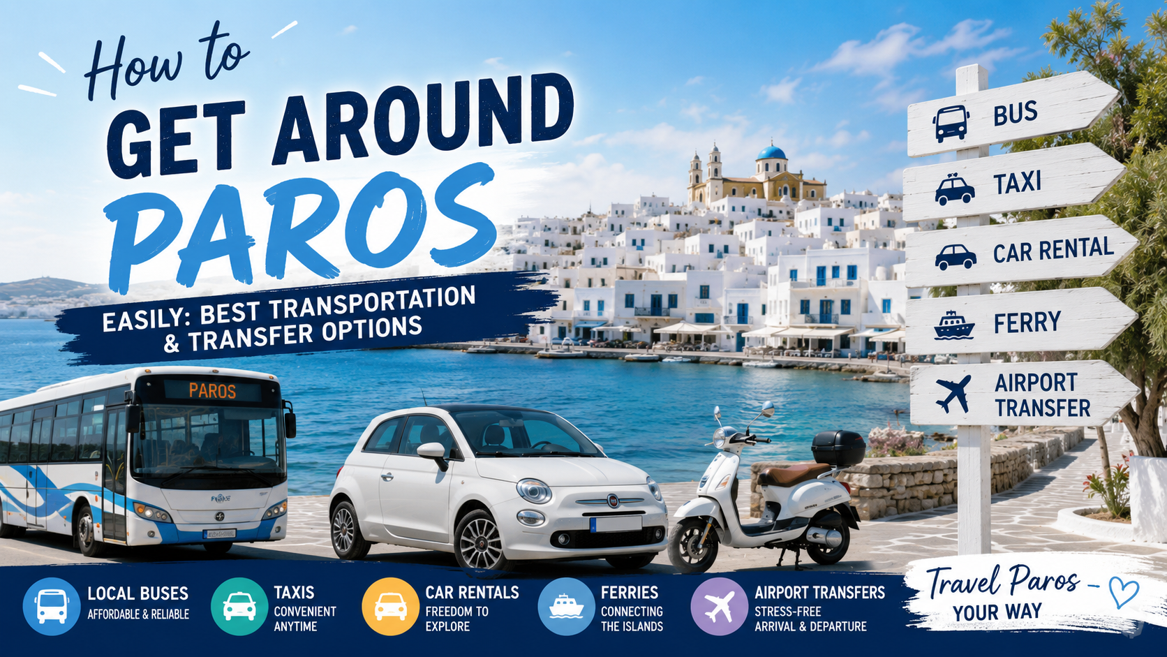 getting around Paros
