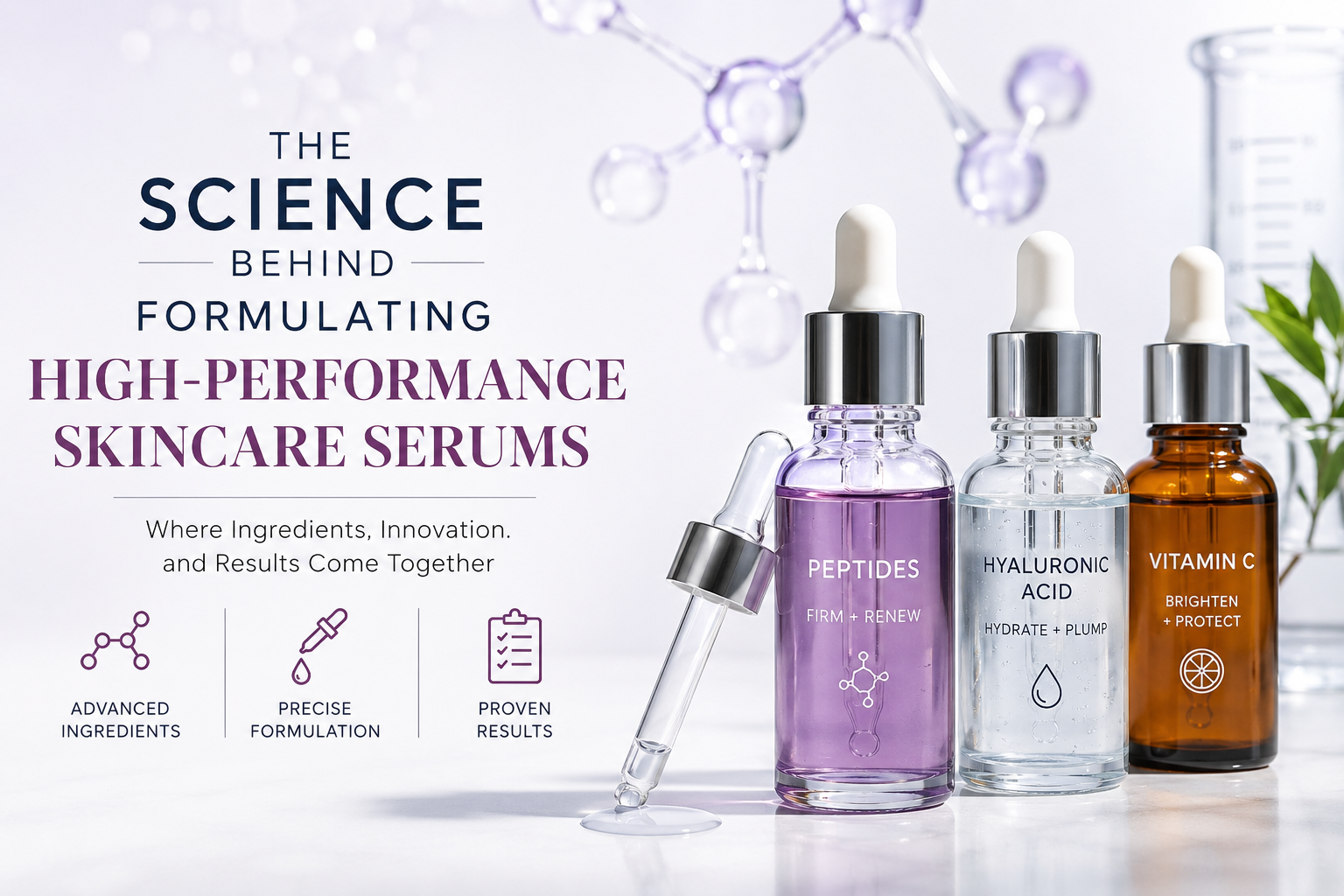 high performance skincare serums