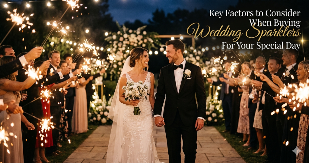 Key Factors to Consider When Buying Wedding Sparklers For Your Special Day