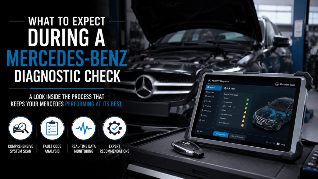 Mercedes-Benz diagnostic check