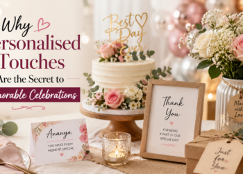personalised touches for celebrations