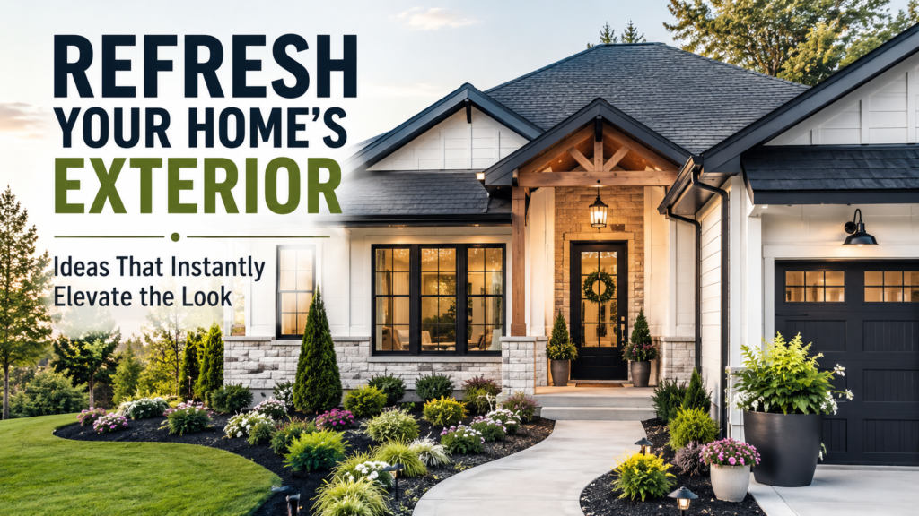 refresh home exterior