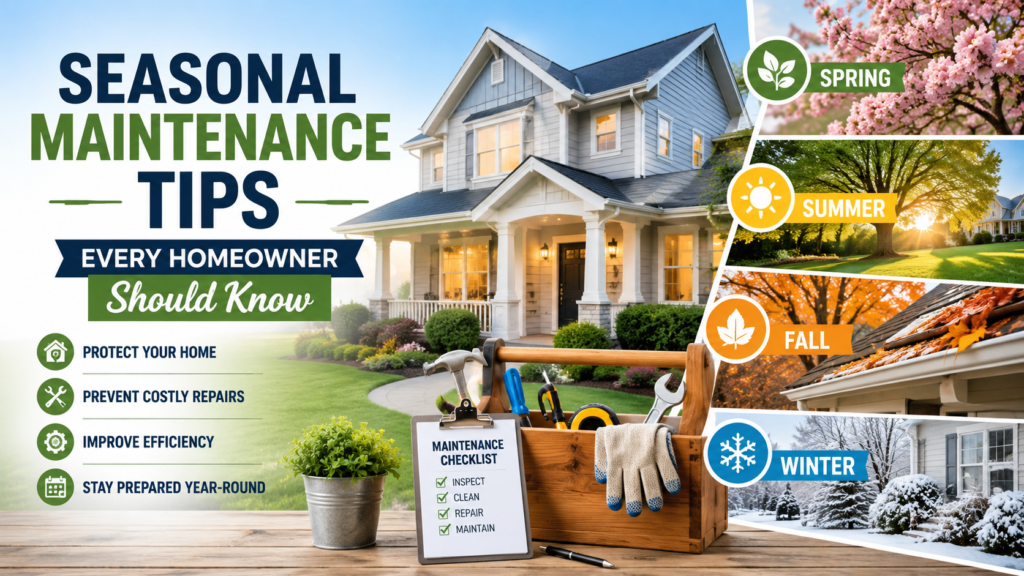 seasonal maintenance tips for homeowners