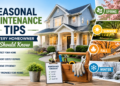 seasonal maintenance tips for homeowners