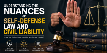 self-defense law and civil liability