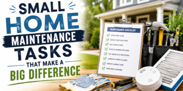 small home maintenance tasks