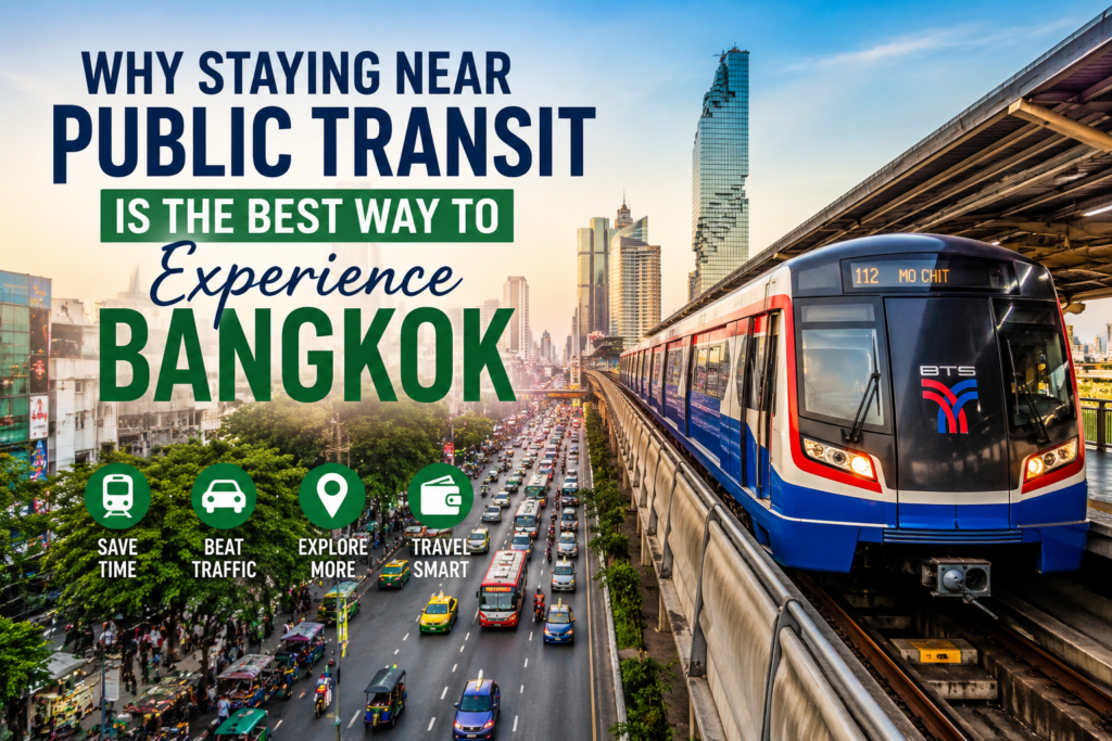 staying near public transit in Bangkok