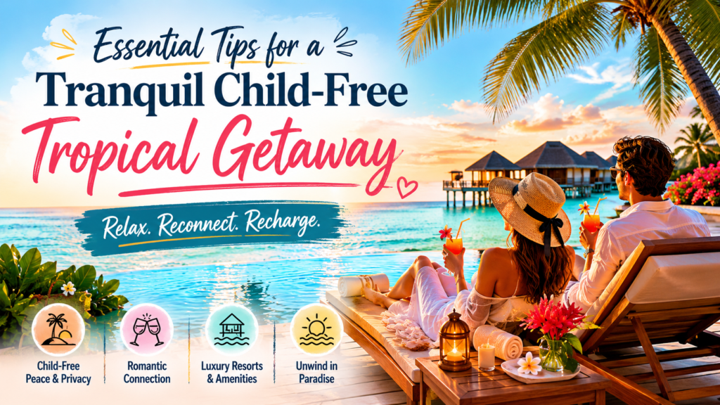 tranquil child-free tropical getaway