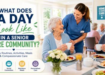 what does a day look like in a senior care community